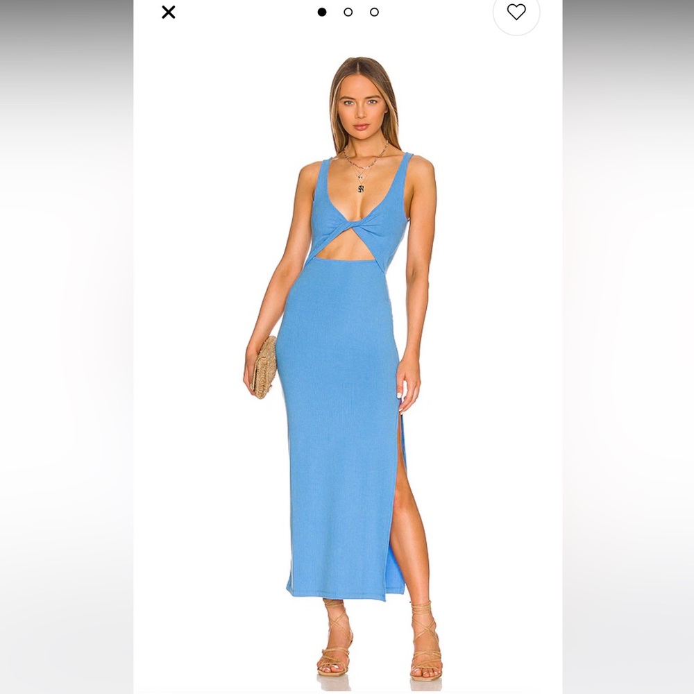 LSPACE x REVOLVE Nico Dress in Cornflower SIZE MEDIUM
